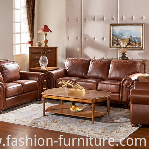 Genuine Leather Sofa